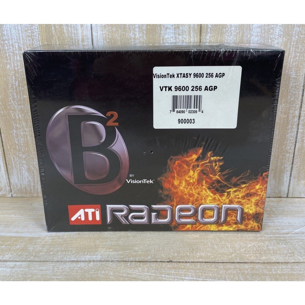 ATI Radeon XTASY 9600 256MB AGP Graphics Card by VisionTek *NEW/Sealed